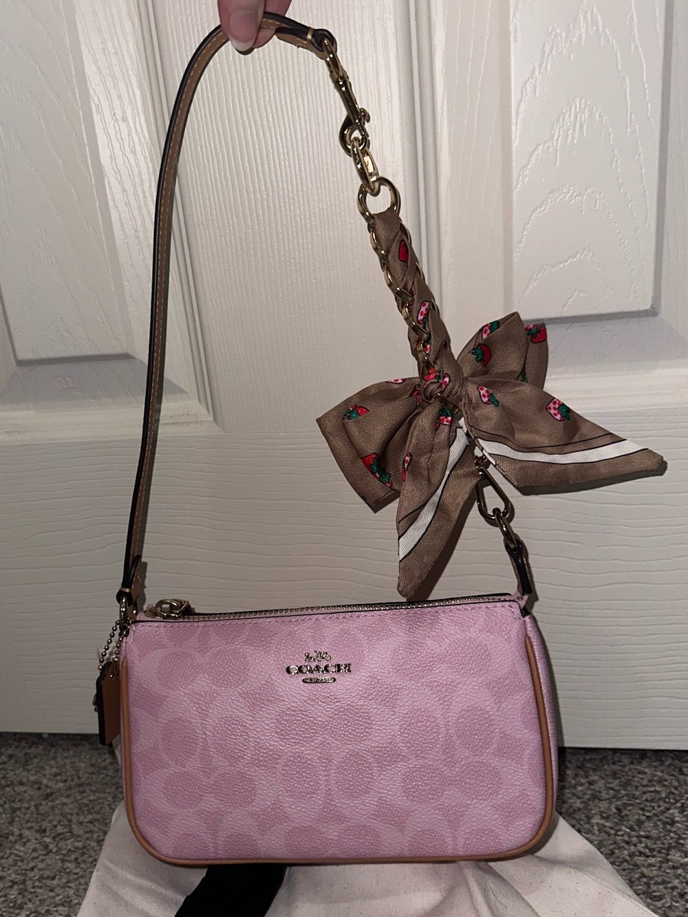 Coach Powder Pink Nolita 19 - Picture 2 of 7